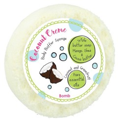 Coconut Creme Body Buffer Sponge